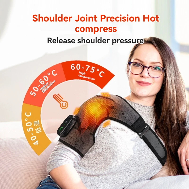 Heated Shoulder Massager Vibrating Massage Shoulder Support Relieves Stress and Fatigue Eases Pain and Discomfort Warmth Therapy
Heated Shoulder Massager Vibrating Massage Shoulder Support Relieves Stress and Fatigue Eases Pain and Discomfort Warmth Therapy