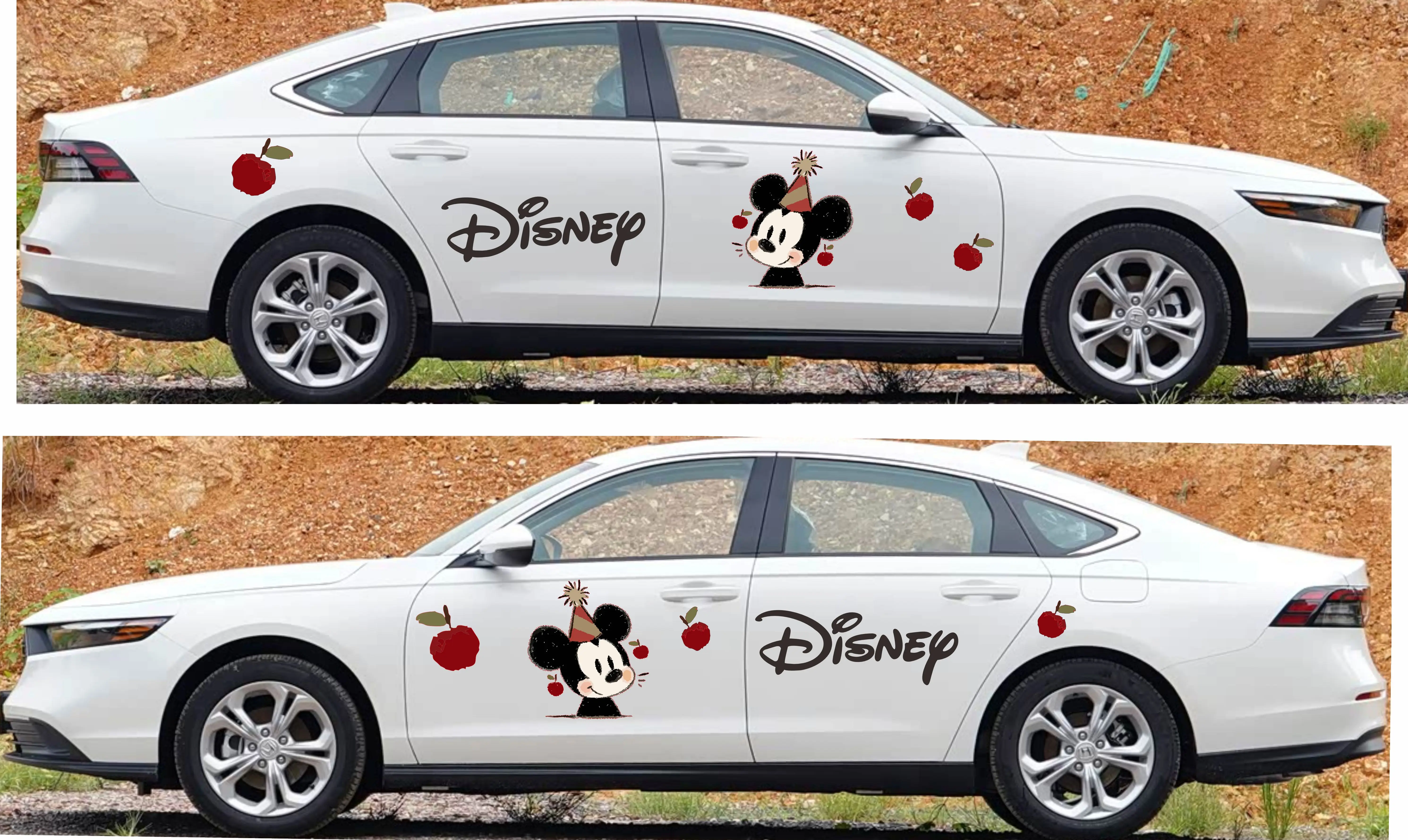 For Honda Accord Disney Mickey Mouse Full Car Body Side Sticker Racing Vinyl Decal Full Color Self-adhesive Auto Decor
For Honda Accord Disney Mickey Mouse Full Car Body Side Sticker Racing Vinyl Decal Full Color Self-adhesive Auto Decor