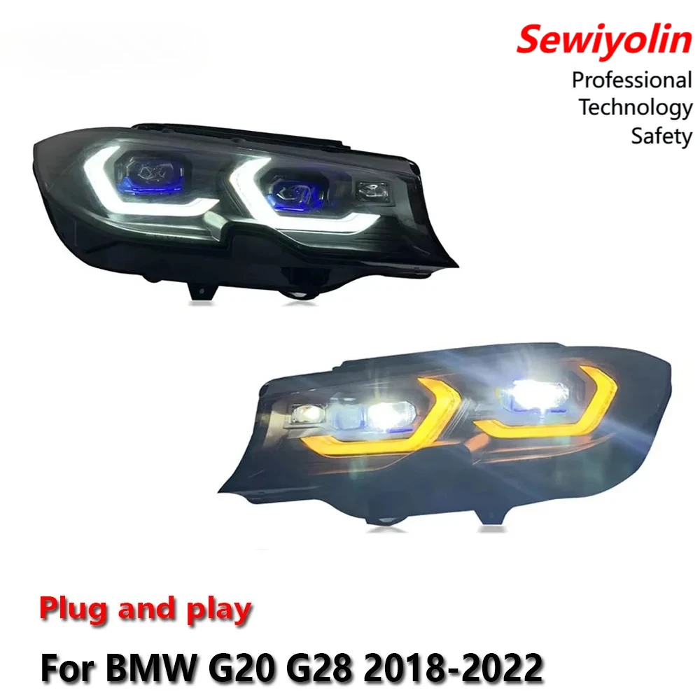 Car Accessories LED Auto Headlights For BMW G20 G28 2018-2022 Assembly Turn Signal Fog DRL Brake Turn Signal Lamp Plug And Play
Car Accessories LED Auto Headlights For BMW G20 G28 2018-2022 Assembly Turn Signal Fog DRL Brake Turn Signal Lamp Plug And Play