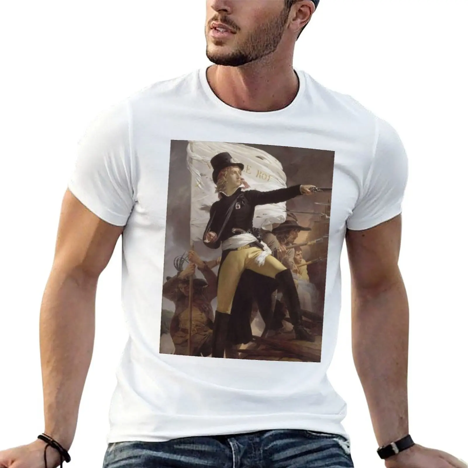 Мужская футболка Rochejaquelein La t Henri de, футболка из 100% хлопка, рубашка Monsieur
Мужская футболка Rochejaquelein La t Henri de, футболка из 100% хлопка, рубашка Monsieur