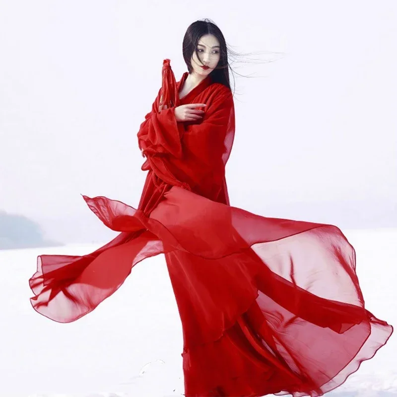 2pcs Ancient Chinese Costume Women Clothes Traditional Hanfu Tang Dynasty Classical Dance Costumes Folk Fairy Dress Red Outfit K
2pcs Ancient Chinese Costume Women Clothes Traditional Hanfu Tang Dynasty Classical Dance Costumes Folk Fairy Dress Red Outfit K