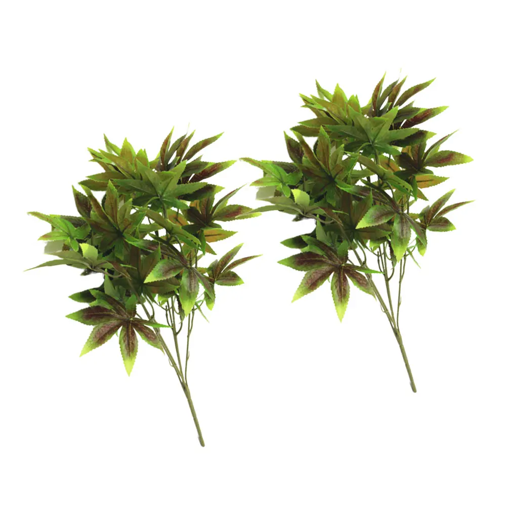 2 Pcs Simulation Maple Leaf Plant Lifelike Artificial Decor DIY Flower Arrangement Fake Decoration Home Wedding Christmas Party
2 Pcs Simulation Maple Leaf Plant Lifelike Artificial Decor DIY Flower Arrangement Fake Decoration Home Wedding Christmas Party