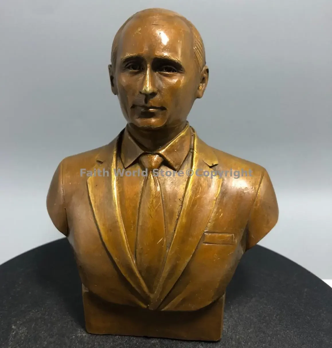 TOP Collection bronze sculpture statue Russia Moscow Vladimir Vladimirovich Putin portrait home office bar decoration art
TOP Collection bronze sculpture statue Russia Moscow Vladimir Vladimirovich Putin portrait home office bar decoration art