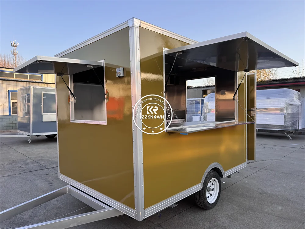 Street Mobile HotDog Ice Cream Cart Fast Food Trailer Fully Equipped Small Mobile Coffee Food Truck for Sale
Street Mobile HotDog Ice Cream Cart Fast Food Trailer Fully Equipped Small Mobile Coffee Food Truck for Sale