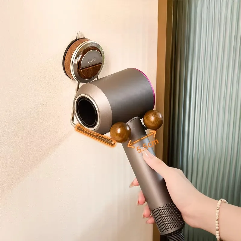 Hair Dryer Storage Rack Non Perforated Bathroom Organizer Corner Wall Shelf Walnut Color Sucker Air Duct Shower Accessories
Hair Dryer Storage Rack Non Perforated Bathroom Organizer Corner Wall Shelf Walnut Color Sucker Air Duct Shower Accessories