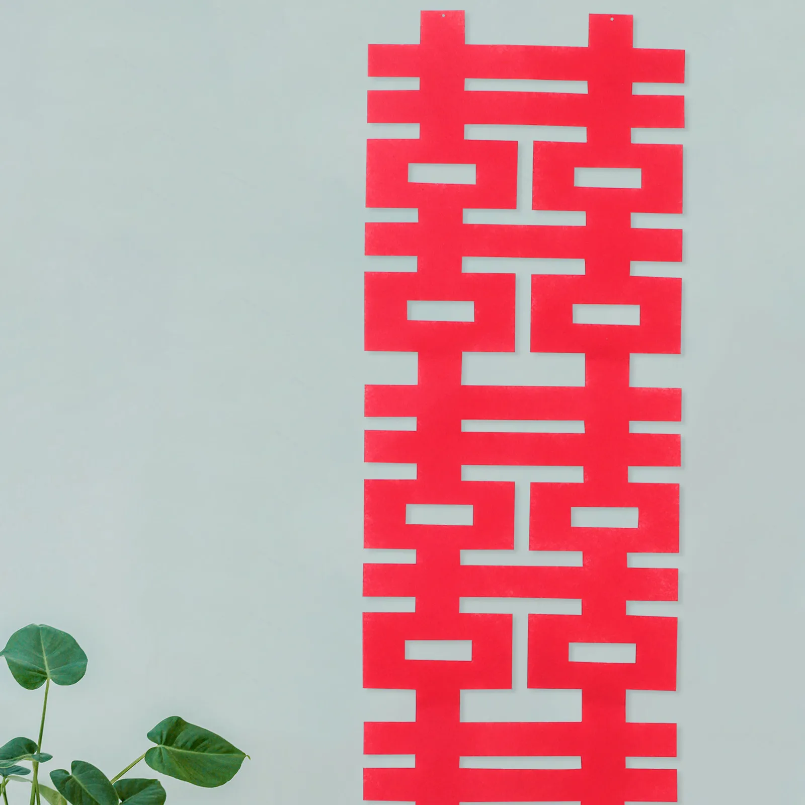 Китайская свадебная гирлянда из фетра с иероглифами, красный баннер для фотозоны, декор для стены, двери, вечеринки
Китайская свадебная гирлянда из фетра с иероглифами, красный баннер для фотозоны, декор для стены, двери, вечеринки