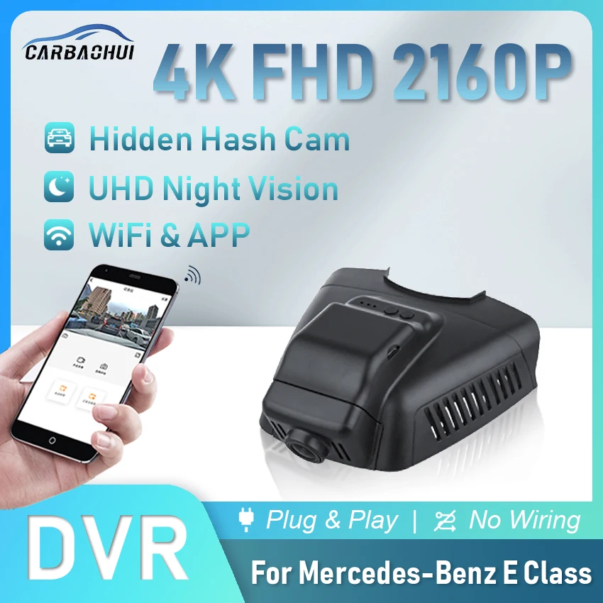 HD 4K 2160P Car DVR Plug and Play Dash Cam Video Recorder Camera For Mercedes-Benz E Class E180L E200L E260L W211 W212 Low-end
HD 4K 2160P Car DVR Plug and Play Dash Cam Video Recorder Camera For Mercedes-Benz E Class E180L E200L E260L W211 W212 Low-end