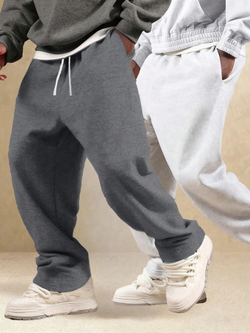 Autumn Winter Baggy Pants for Men, Suitable for Running, Workout, Gym, Outdoor, Travel, Streetwear Fashion. Men's Fashionable
Autumn Winter Baggy Pants for Men, Suitable for Running, Workout, Gym, Outdoor, Travel, Streetwear Fashion. Men's Fashionable