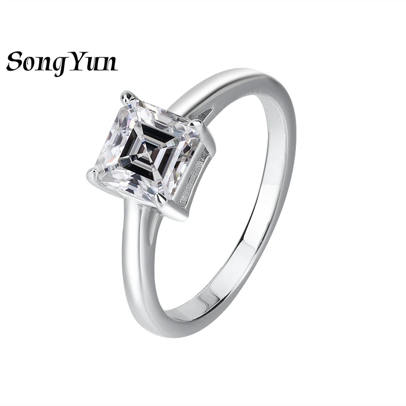 SONGYUN Luxury Jewelry 925 Sterling Silver Ring D Color Moissanite Elegant Ring for Spouse 18K Real Gold Plated MST Patent Rings
SONGYUN Luxury Jewelry 925 Sterling Silver Ring D Color Moissanite Elegant Ring for Spouse 18K Real Gold Plated MST Patent Rings