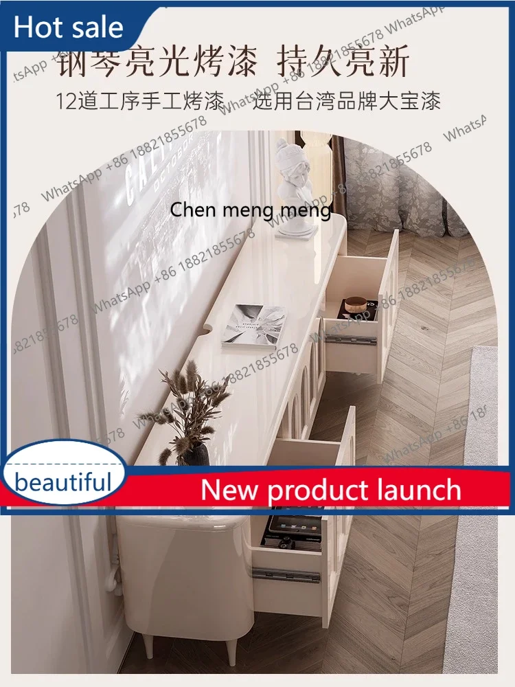 A6239 TV cabinet, retro high-end solid wood living room home, new storage locker integrated
A6239 TV cabinet, retro high-end solid wood living room home, new storage locker integrated