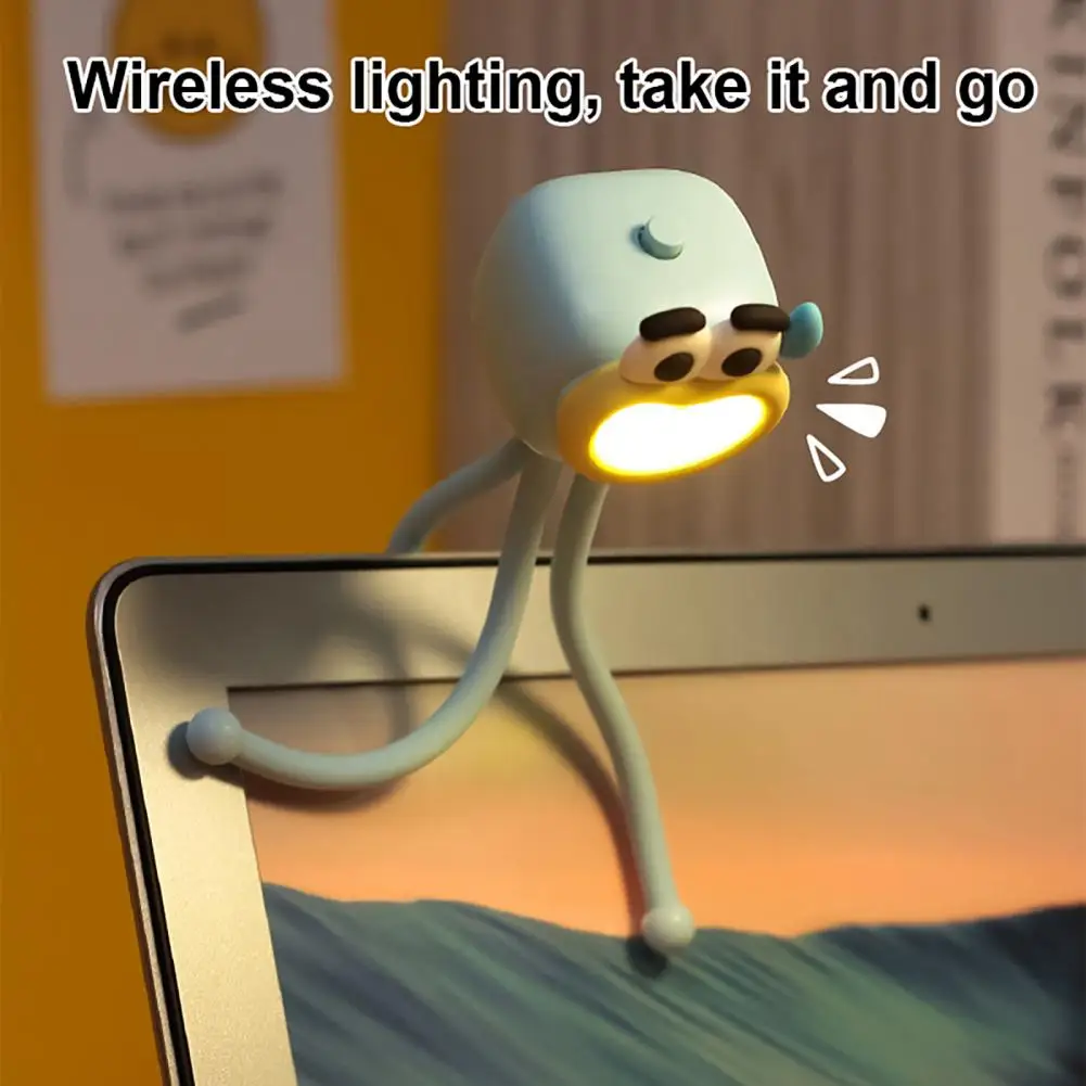 Cartoon Octopus Desk Lamp with Phone Stand Warm Glow Night Light DIY Poseable Decor Unique Funny Gift for Kids Adults
Cartoon Octopus Desk Lamp with Phone Stand Warm Glow Night Light DIY Poseable Decor Unique Funny Gift for Kids Adults