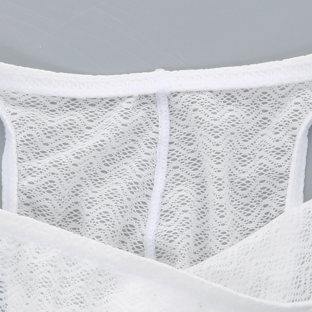 Мужское сексуальное нижнее белье: кружевные трусы с высоким вырезом и низкой посадкой, белые и розовые, размеры M-XXL
Мужское сексуальное нижнее белье: кружевные трусы с высоким вырезом и низкой посадкой, белые и розовые, размеры M-XXL