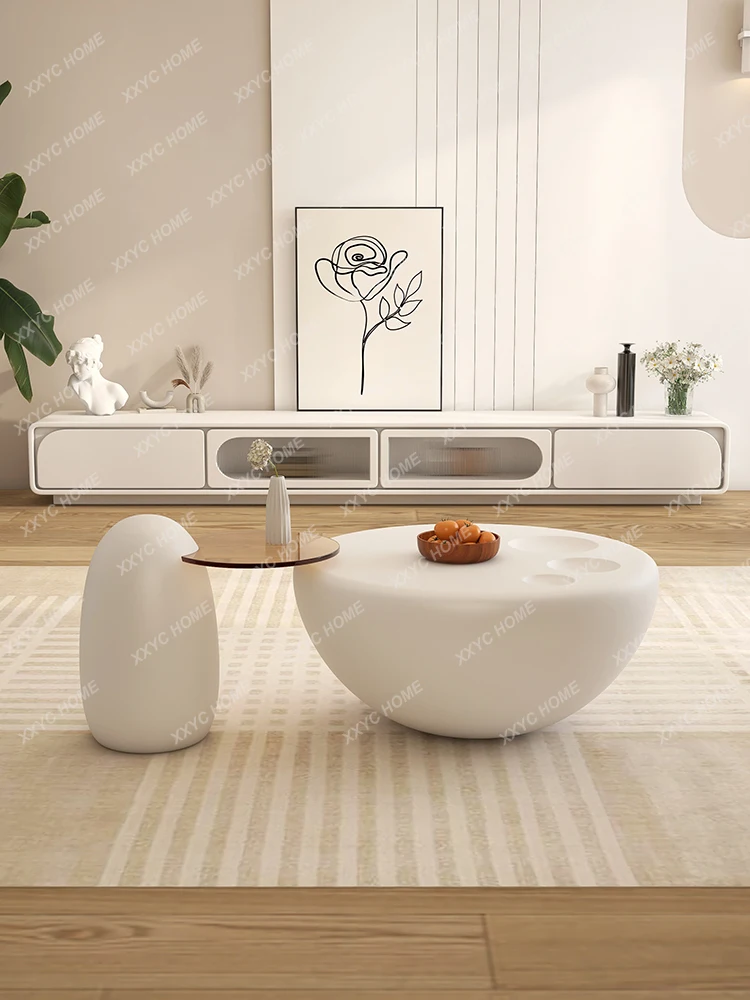 TV Cabinet Modern Minimalist Living Room Home Small Apartment Floor TV Cabinet and Tea Table Combination
TV Cabinet Modern Minimalist Living Room Home Small Apartment Floor TV Cabinet and Tea Table Combination
