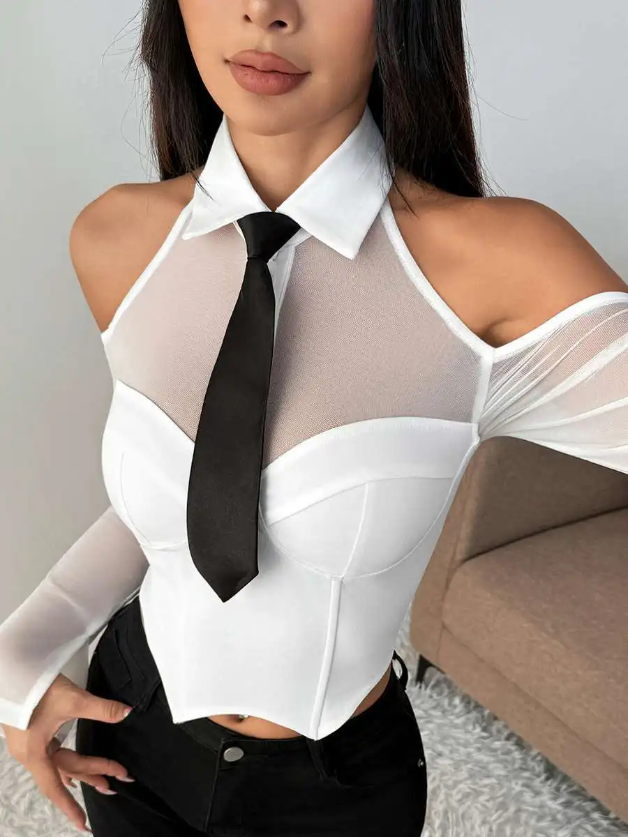 Street Sle Spicy Girl Wrap Chest Tie Pure Desire Me Long Sve Top Women's Knitted Winter Season Color T-irt
Street Sle Spicy Girl Wrap Chest Tie Pure Desire Me Long Sve Top Women's Knitted Winter Season Color T-irt