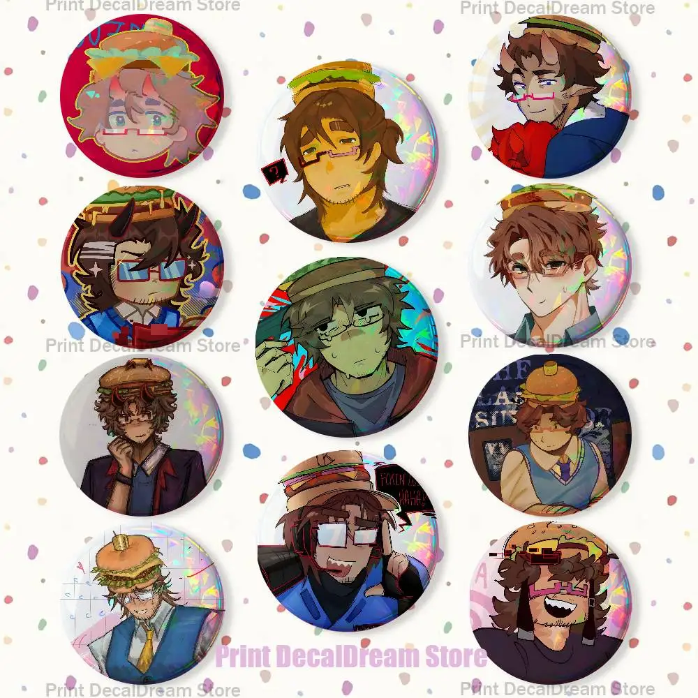 007n7 Fanart Enamel Pins Funny Cartoon Characters Badge Fashion Jewelry Accessories Round Snap-in Brooch on Backpack
007n7 Fanart Enamel Pins Funny Cartoon Characters Badge Fashion Jewelry Accessories Round Snap-in Brooch on Backpack