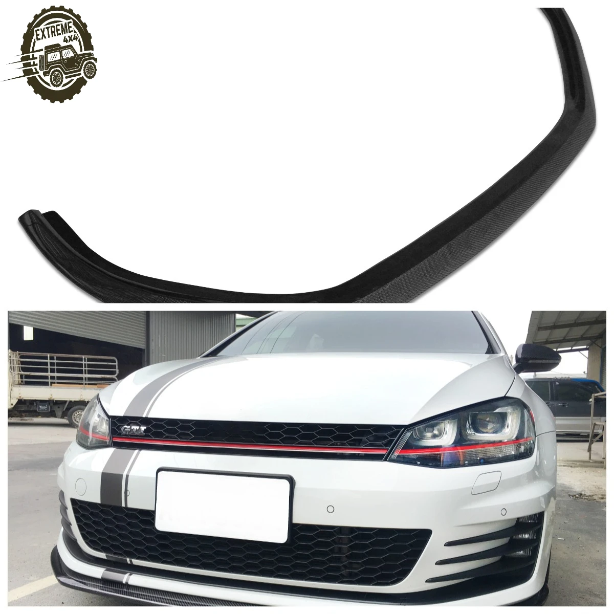 New DP Style Carbon Fiber Front Bumper Add-on Lip for 2015-2017 GTI MK7 Only Retrofit/Upgrade
New DP Style Carbon Fiber Front Bumper Add-on Lip for 2015-2017 GTI MK7 Only Retrofit/Upgrade