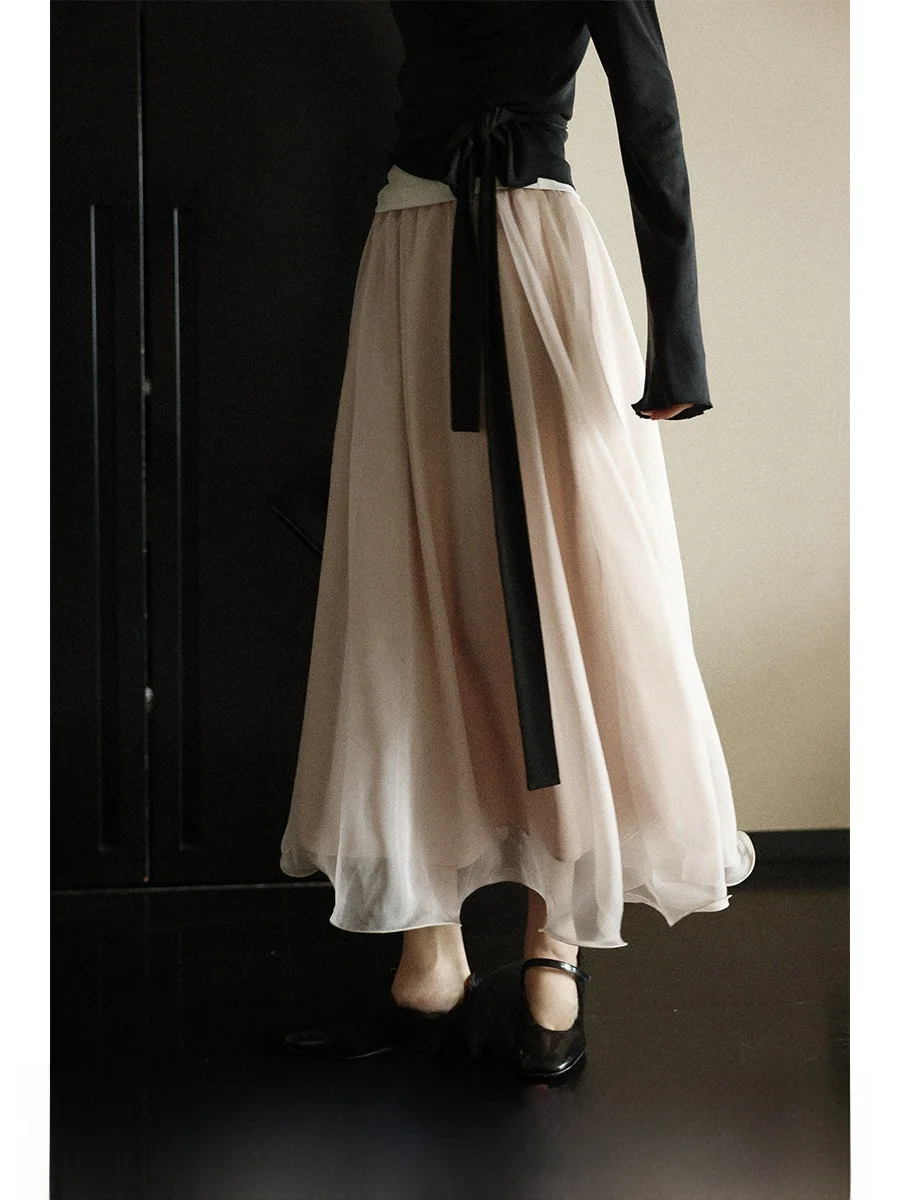 Lalaglow Slimming A-Line Skirt with Flared Hem Gentle Style Polyester Fiber mid Waist for Ladies Daily Wear Spring Collection
Lalaglow Slimming A-Line Skirt with Flared Hem Gentle Style Polyester Fiber mid Waist for Ladies Daily Wear Spring Collection