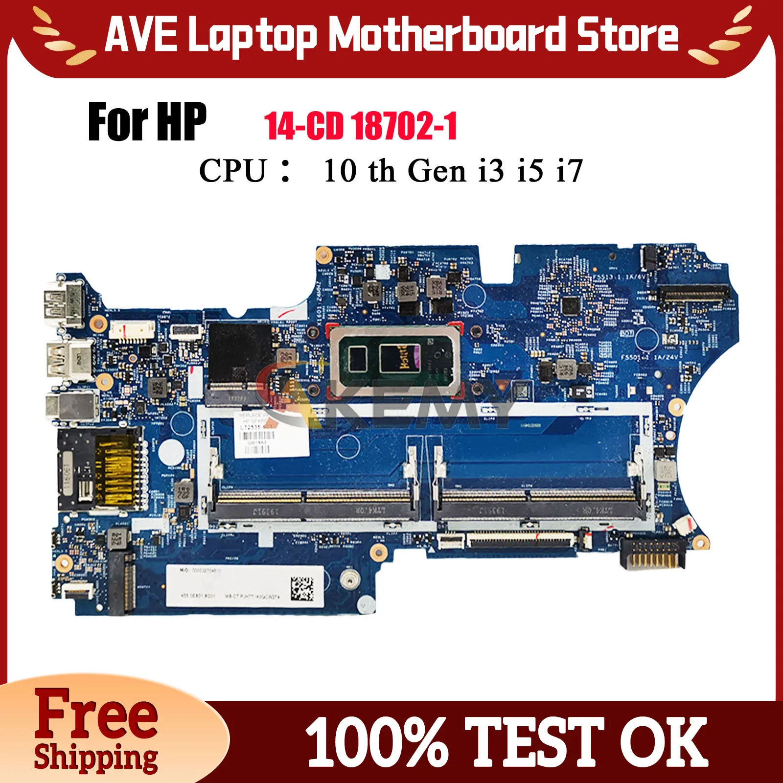 18702-1 для ноутбука HP Pavilion X360 14-CD, материнская плата с процессором i3-8145U i5-10210U L36454-601 L72535-601 DDR4, 100% полностью протестировано
18702-1 для ноутбука HP Pavilion X360 14-CD, материнская плата с процессором i3-8145U i5-10210U L36454-601 L72535-601 DDR4, 100% полностью протестировано