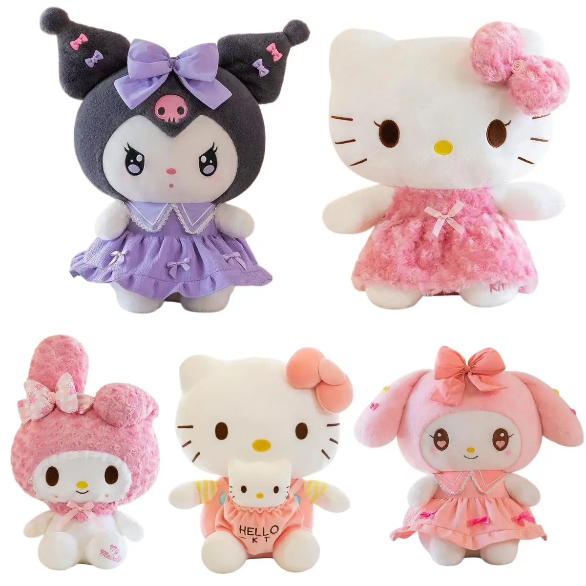 Sanrio Hello Kitty Kawaii Rose My Melody Kuromi Stuffed Plush Toy Anime Cartoon Anime Soft Stuffed Doll Pillow Birthday Gift
Sanrio Hello Kitty Kawaii Rose My Melody Kuromi Stuffed Plush Toy Anime Cartoon Anime Soft Stuffed Doll Pillow Birthday Gift