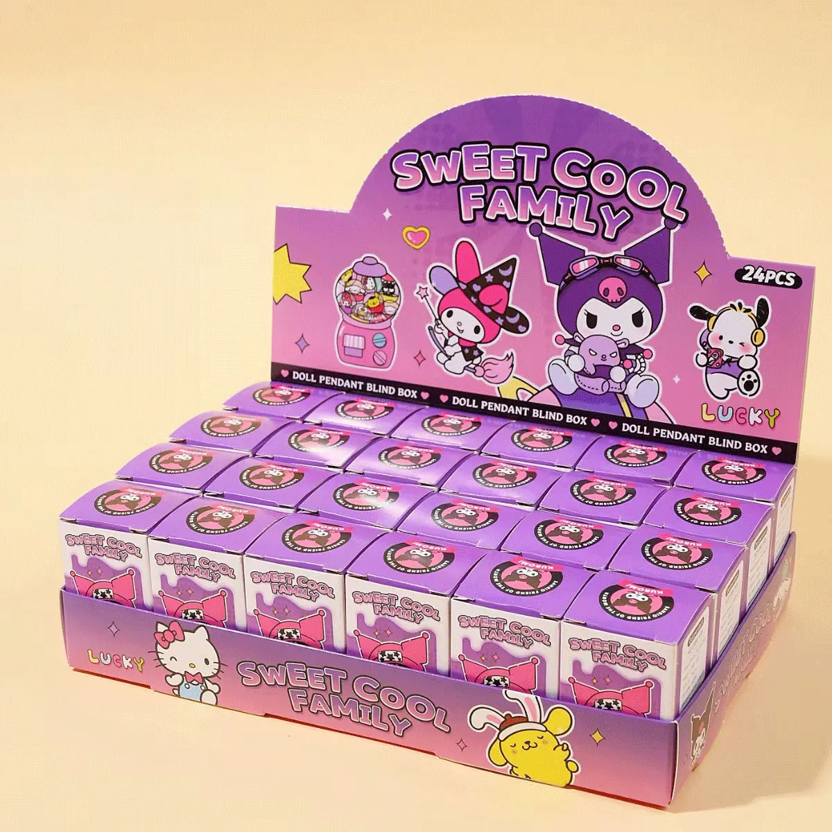 Sanrio Blind Box Doll Pendant Keychain Cute Anime Figure Toy Gift for Kids Girls Boys Birthday Party Favor Collectible Set
Sanrio Blind Box Doll Pendant Keychain Cute Anime Figure Toy Gift for Kids Girls Boys Birthday Party Favor Collectible Set
