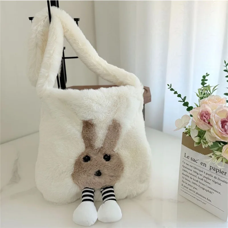 Faux Fur Ladies Shoulder Bag Soft Plush Women's Tote Handbag Women's Fluffy Crossbody Bag Designer Ladies Travel Shopping
Faux Fur Ladies Shoulder Bag Soft Plush Women's Tote Handbag Women's Fluffy Crossbody Bag Designer Ladies Travel Shopping