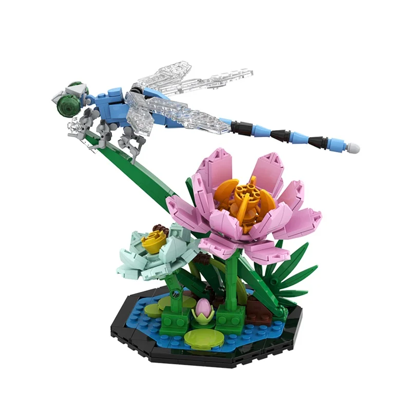 MOC DIY Dragonfly and Flower Building Blocks - Creative Nature Scene Model, Fun Decorative Toy for Kids & Adults 304PCS
MOC DIY Dragonfly and Flower Building Blocks - Creative Nature Scene Model, Fun Decorative Toy for Kids & Adults 304PCS