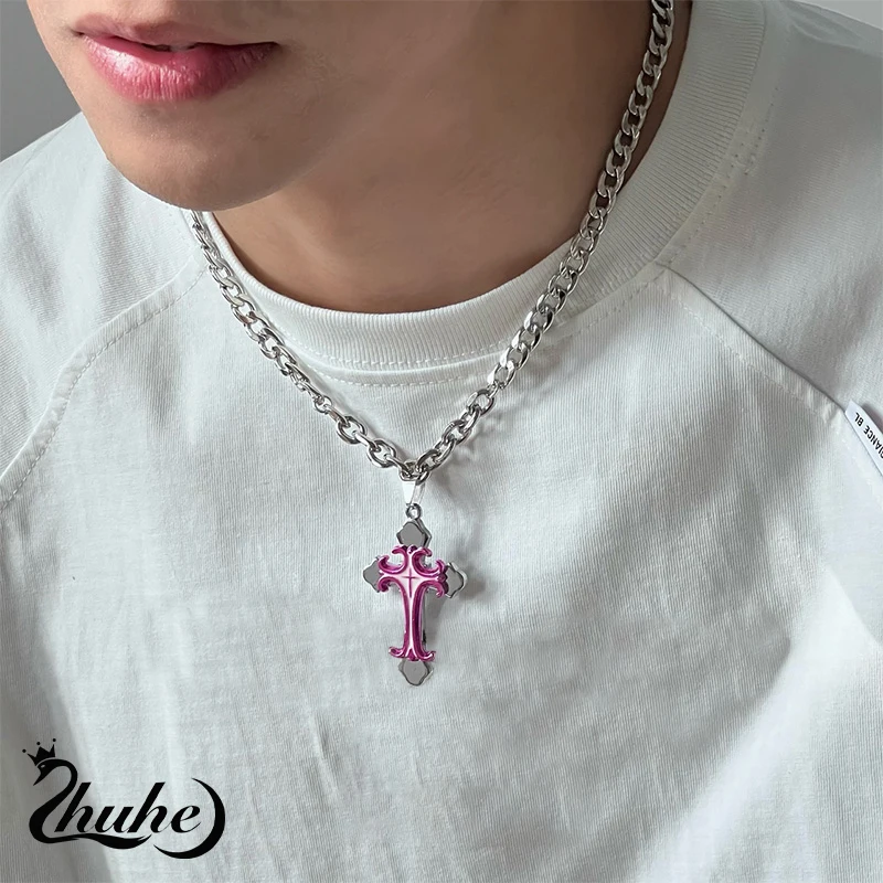 2024 New Floral Cross Necklace Hip Hop Rock Style Men And Women Copper Alloy Jewelry Party Gift
2024 New Floral Cross Necklace Hip Hop Rock Style Men And Women Copper Alloy Jewelry Party Gift