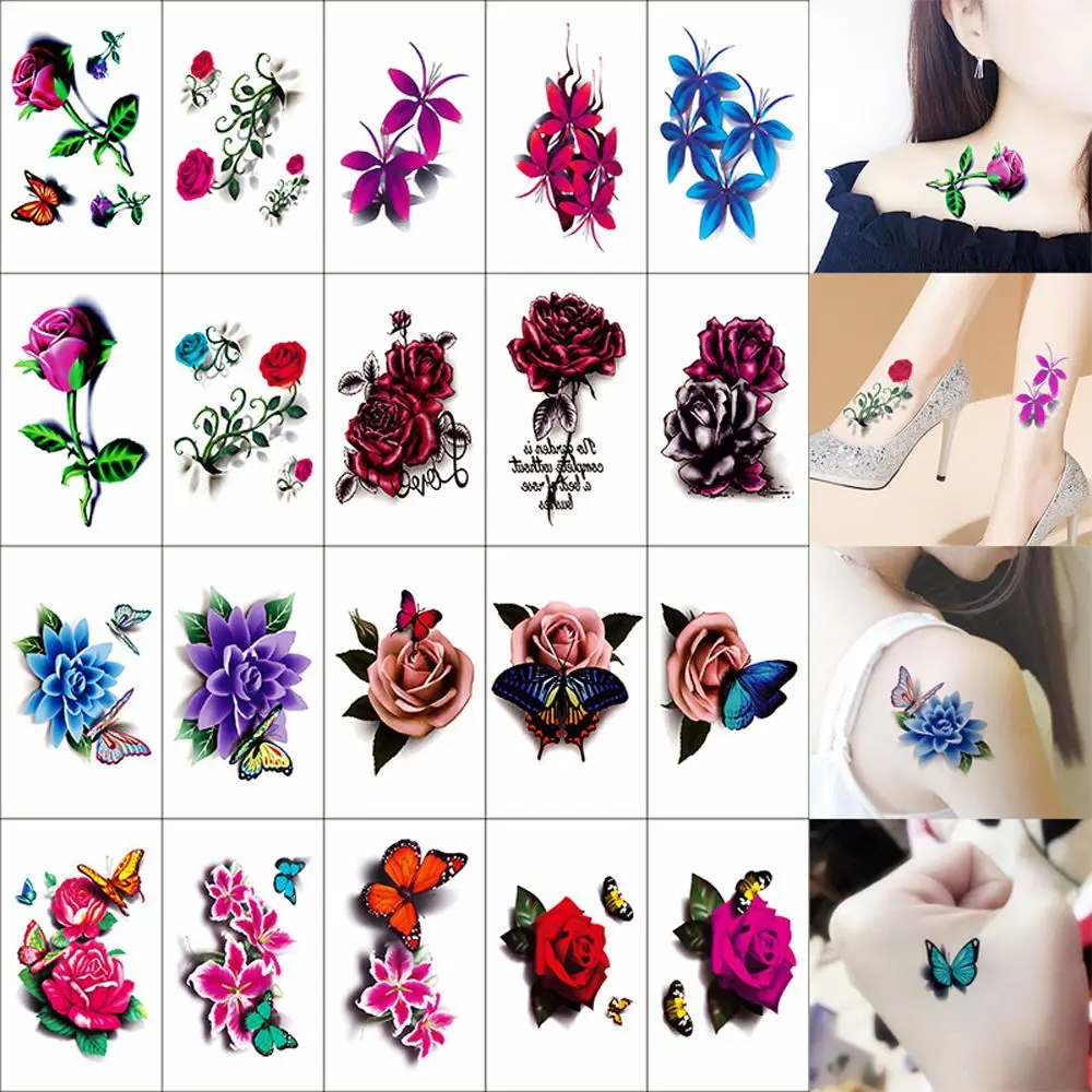 Tatouage Temporaire Дети Черная Роза Мужчины 3D Бабочка Поддельные Татуировки Женщины Татуировки Наклейки Боди-Арт Наклейки Цветы Временная Татуировка
Tatouage Temporaire Дети Черная Роза Мужчины 3D Бабочка Поддельные Татуировки Женщины Татуировки Наклейки Боди-Арт Наклейки Цветы Временная Татуировка