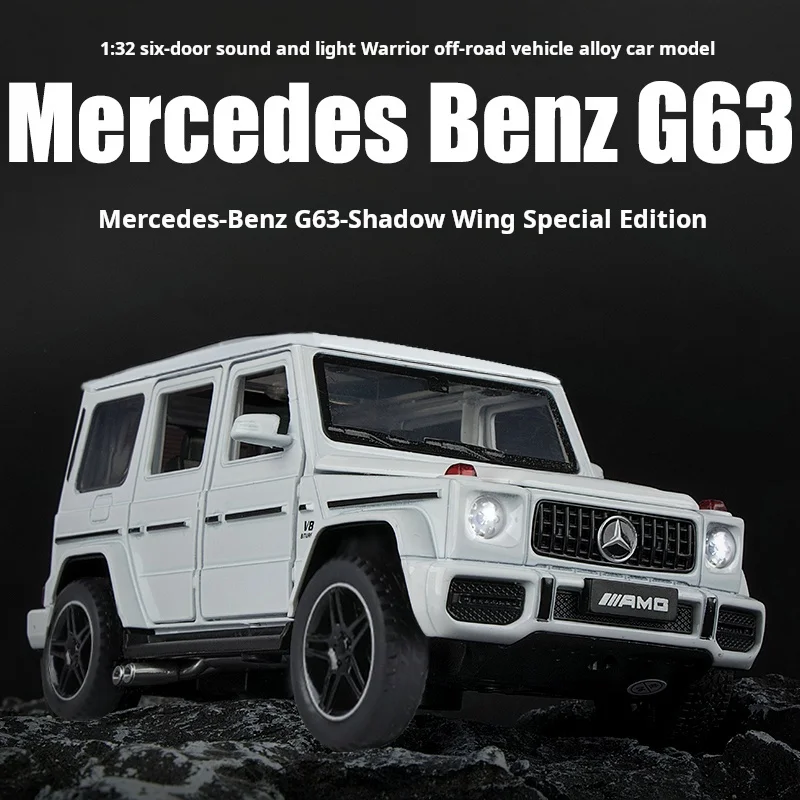 AMG G63 Shadow Wing Special Edition Exquisite Die-cast Alloy Luxury Performance Off-road SUV Collectible Ornament Pull Back
AMG G63 Shadow Wing Special Edition Exquisite Die-cast Alloy Luxury Performance Off-road SUV Collectible Ornament Pull Back