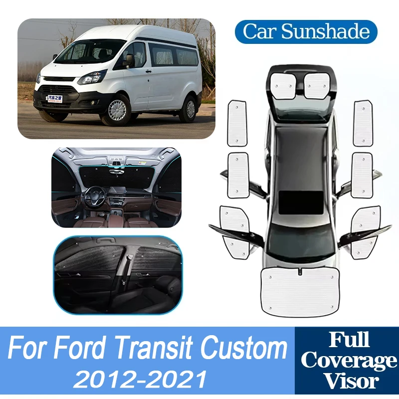 For Ford Transit Custom Accessories 2012-2021 LWB Medium-sized Roof Vehicle Car Window Cover Aluminum Foil SunShade UV Protector
For Ford Transit Custom Accessories 2012-2021 LWB Medium-sized Roof Vehicle Car Window Cover Aluminum Foil SunShade UV Protector