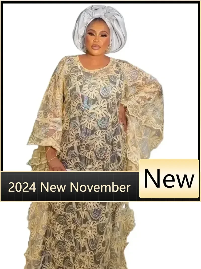 Customized Elegant African Dresses for Women Traditional Dashiki Lace Boubou Plus Size Evening Wedding Party Gown Muslim Kaftan
Customized Elegant African Dresses for Women Traditional Dashiki Lace Boubou Plus Size Evening Wedding Party Gown Muslim Kaftan