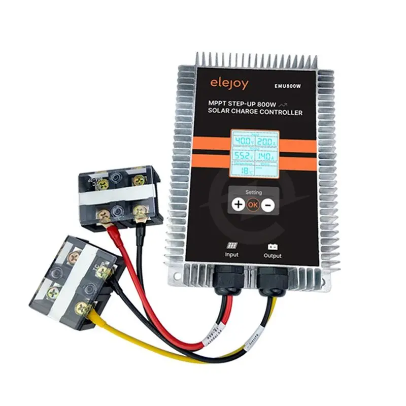Elejoy Step Up/Down Voltage Auto Converter 800W Smart MPPT Solar Controller 24V 36V 48V 60V 72V Universal Photovoltaic System
Elejoy Step Up/Down Voltage Auto Converter 800W Smart MPPT Solar Controller 24V 36V 48V 60V 72V Universal Photovoltaic System