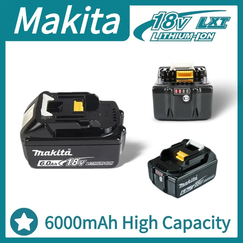 Fast Charging 6.0Ah Makita 18V Battery Pack, Advanced Batterie Makita 18V Lithium-Ion Technology, For Maximum Power Tool Life.
Fast Charging 6.0Ah Makita 18V Battery Pack, Advanced Batterie Makita 18V Lithium-Ion Technology, For Maximum Power Tool Life.