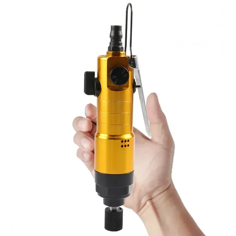 1pc 1/4" Pneumatic Air Screwdriver Reversible, Forward & Reverse Controls, Adjustable Torque Air Volume,Air Drill
1pc 1/4" Pneumatic Air Screwdriver Reversible, Forward & Reverse Controls, Adjustable Torque Air Volume,Air Drill