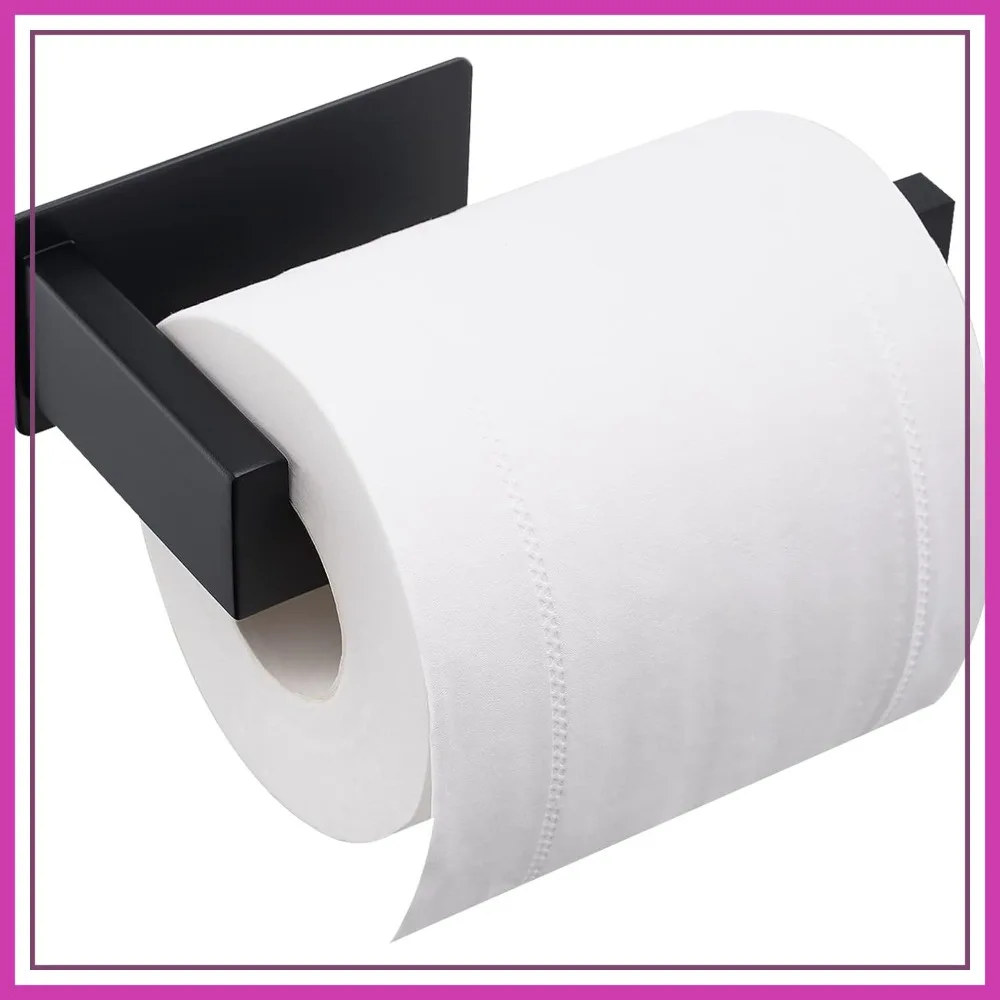 Rustproof Stainless Steel Toilet Paper Holder, Adhesive Wall Mount for Bathroom, Kitchen, Washroom
Rustproof Stainless Steel Toilet Paper Holder, Adhesive Wall Mount for Bathroom, Kitchen, Washroom