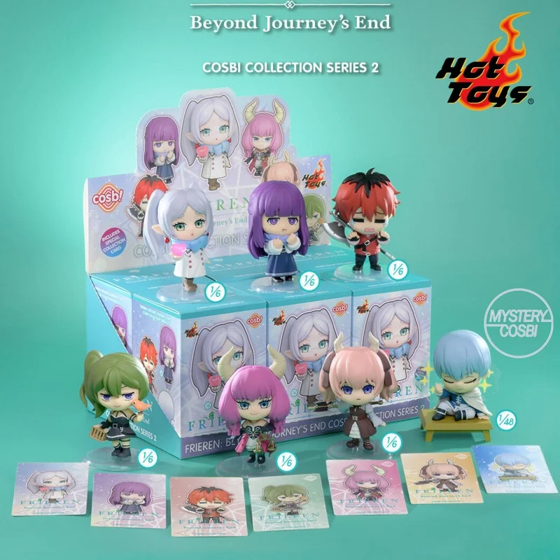 Коллекционная мини-фигурка Hot Toys Blind Box Frieren: За пределами путешествий, серия Cosbi 2, настольное украшение для коллекционеров аниме
Коллекционная мини-фигурка Hot Toys Blind Box Frieren: За пределами путешествий, серия Cosbi 2, настольное украшение для коллекционеров аниме