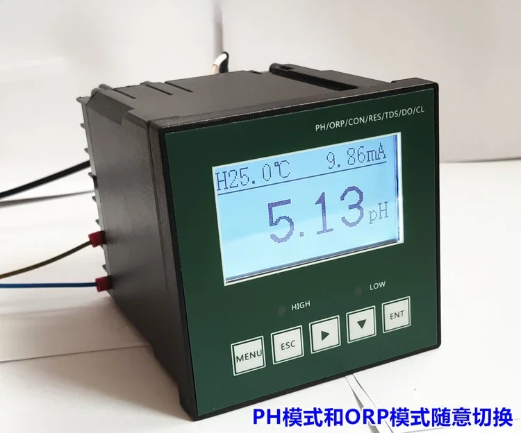 Industrial online pH meter, pH meter, controller, industrial meter, acidity and alkalinity tester, ORP meter
Industrial online pH meter, pH meter, controller, industrial meter, acidity and alkalinity tester, ORP meter