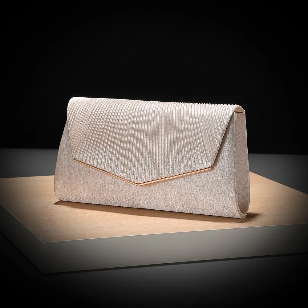 Strictly Selected Evening Bag Pleated Clutch Simple Chain Shoulder Women's Cheongsam Bag Handbag Party Banquet Bag
Strictly Selected Evening Bag Pleated Clutch Simple Chain Shoulder Women's Cheongsam Bag Handbag Party Banquet Bag