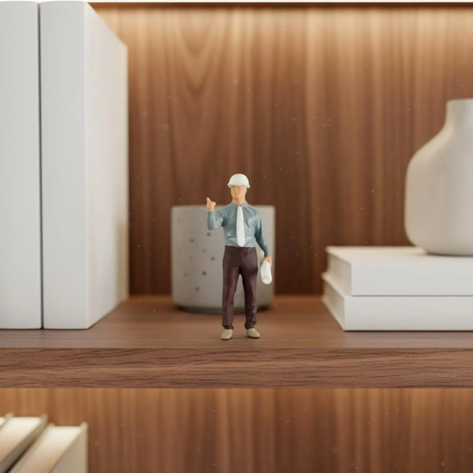 Construction Worker Figurine Bookshelf Decor Miniature Construction Worker Figures Resin Scene Figures Fine Workmanship for Gift
Construction Worker Figurine Bookshelf Decor Miniature Construction Worker Figures Resin Scene Figures Fine Workmanship for Gift