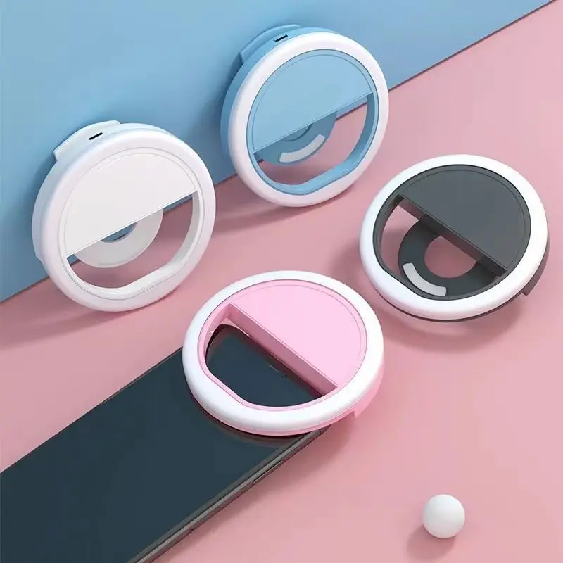 Three-level dimmable phone fill light, live streaming and selfie beauty LED fill light, portable mini ring flash for anchors and
Three-level dimmable phone fill light, live streaming and selfie beauty LED fill light, portable mini ring flash for anchors and
