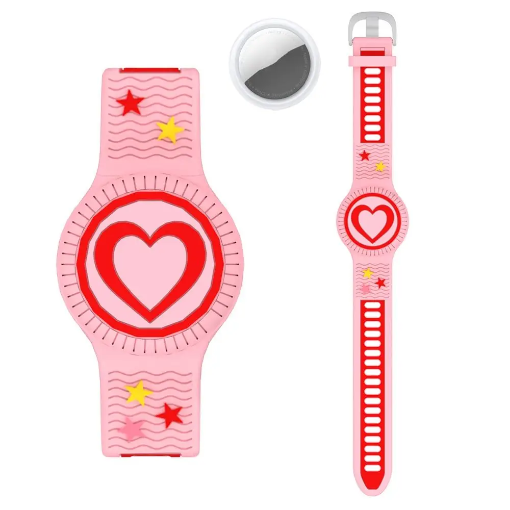 Silicone Child Wristband Waterproof Cartoon Heart Kids Bracelet Anti-lost Adjustable Tracker Holder Strap for AirTag
Silicone Child Wristband Waterproof Cartoon Heart Kids Bracelet Anti-lost Adjustable Tracker Holder Strap for AirTag