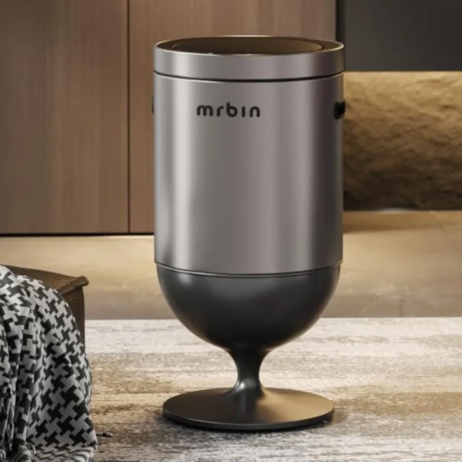 Stainless Steel Motion Sensor Trash Can for Office Bedroom Kitchen Silver Touchless Automatic Lid with High Leg Design
Stainless Steel Motion Sensor Trash Can for Office Bedroom Kitchen Silver Touchless Automatic Lid with High Leg Design