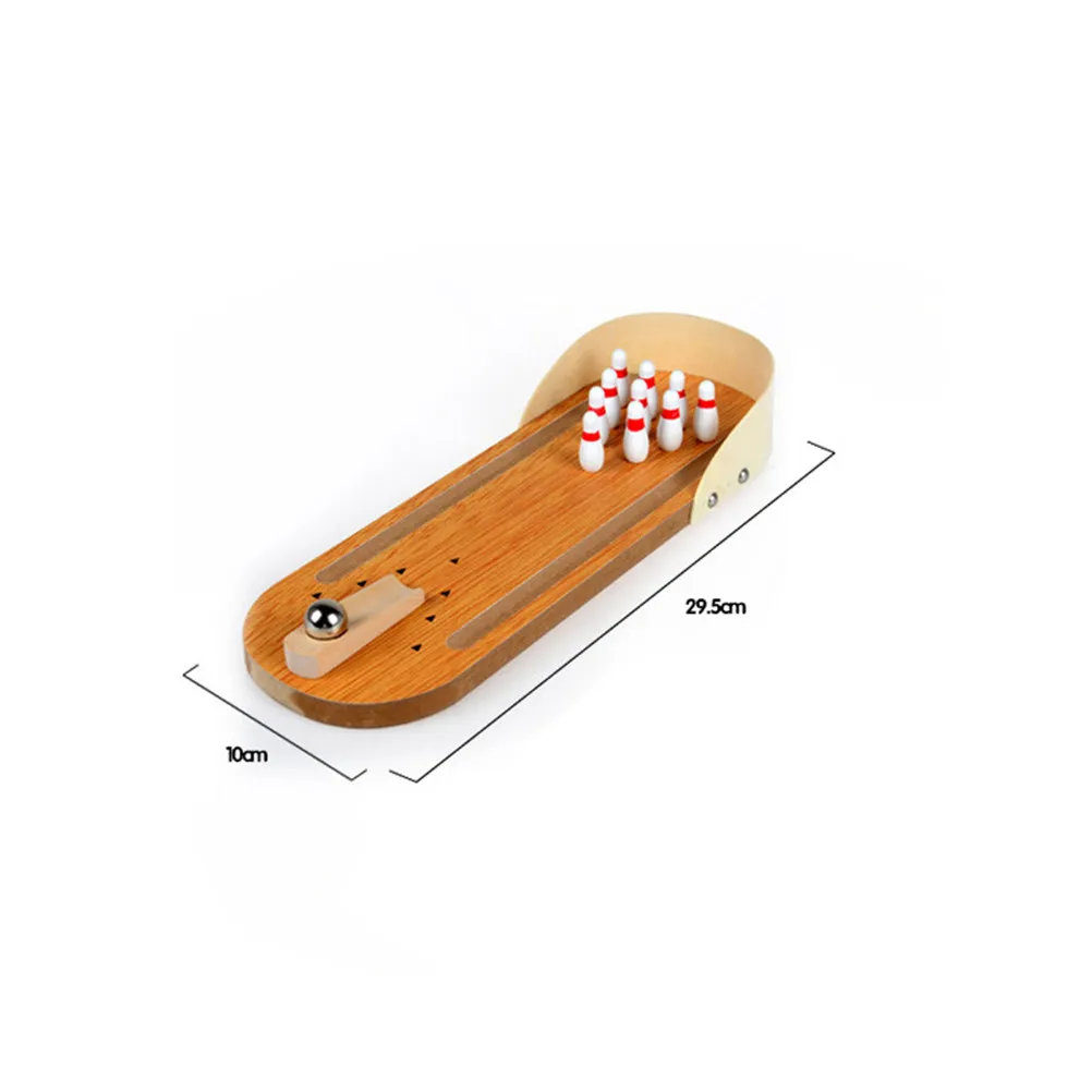 Mini Bowling Set Wooden Miniature For Adults Portable Fun Adjustable Angle Sturdy Crack Resistant Entertainment
Mini Bowling Set Wooden Miniature For Adults Portable Fun Adjustable Angle Sturdy Crack Resistant Entertainment