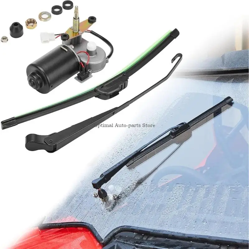 High Performances Wiper Motor Set For 800 900 1000 Most UTV Models 90 Degree Swing
High Performances Wiper Motor Set For 800 900 1000 Most UTV Models 90 Degree Swing