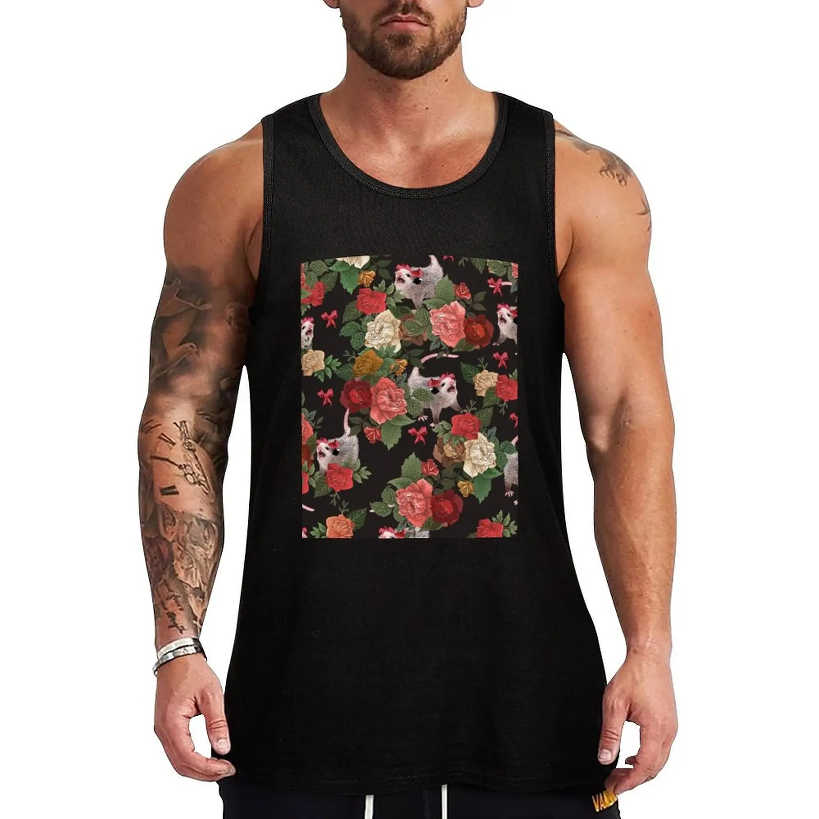 Opossum floral pattern Tank Top Daily Loose Tank Top Casual Sleeveless Summer Wear
Opossum floral pattern Tank Top Daily Loose Tank Top Casual Sleeveless Summer Wear