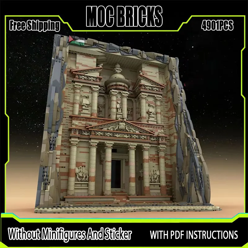 Moc Building Bricks Classic Fortress Petra - The TreasuryTechnology Модульный блок Подарки Детские наборы «сделай сам» Сборка
Moc Building Bricks Classic Fortress Petra - The TreasuryTechnology Модульный блок Подарки Детские наборы «сделай сам» Сборка