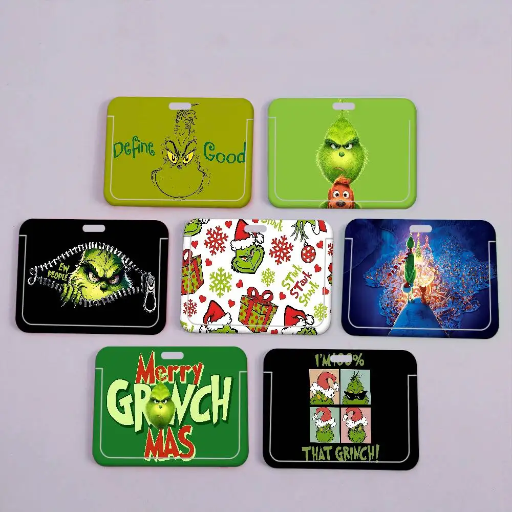 Cartoon THE G-GRINCH Badge Holder PVC Material ID Card Case For Work Nurse Key & Wallet
Cartoon THE G-GRINCH Badge Holder PVC Material ID Card Case For Work Nurse Key & Wallet