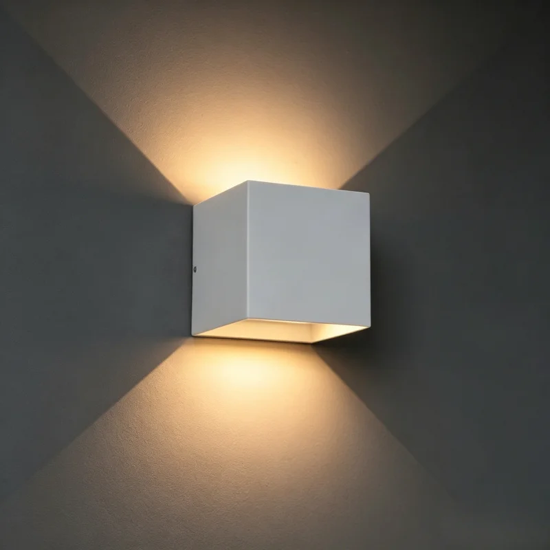 6W/12W LED Waterproof Wall Lamp, Aluminum Indoor Outdoor Wall Light Black White Grey, AC 110V 220V Home Decoration Lighting
6W/12W LED Waterproof Wall Lamp, Aluminum Indoor Outdoor Wall Light Black White Grey, AC 110V 220V Home Decoration Lighting