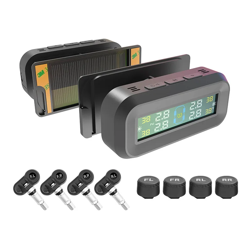 T14 Tire Pressure Monitor Sensor Internal and External 360 Rotating Solar High-precision Universal Tire Detector
T14 Tire Pressure Monitor Sensor Internal and External 360 Rotating Solar High-precision Universal Tire Detector