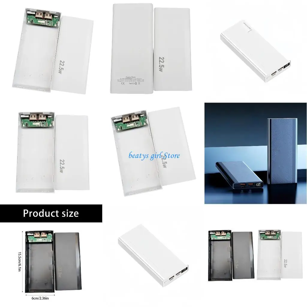 C7AB 22.5W 1260110 Battery Case Ensuring Fast Charging Battery Enclosure Box Detachable Mobile Power Case for Electronics
C7AB 22.5W 1260110 Battery Case Ensuring Fast Charging Battery Enclosure Box Detachable Mobile Power Case for Electronics